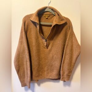 Barefoot Dreams cozy chic lite. Large size cowl neck sweater.